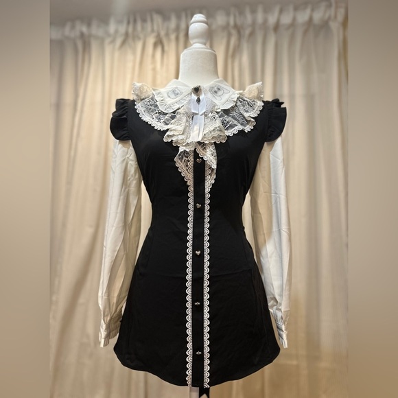 Dresses & Skirts - HoneyMikou HoneyPepper1X x Mikou Art “Momo” Black Women’s Medium Jfashion